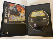 BATTLE STATIONS PS1 PLAYSTATION 1 TESTED WORKING GAME JUST DISc & manual