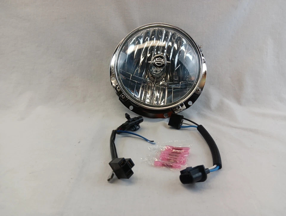 FARO HARLEY-DAVIDSON GENUINO FATBOY FLSTFSE CON CABLES DE CONEXIÓN 68390-05 Foto 4 de 4