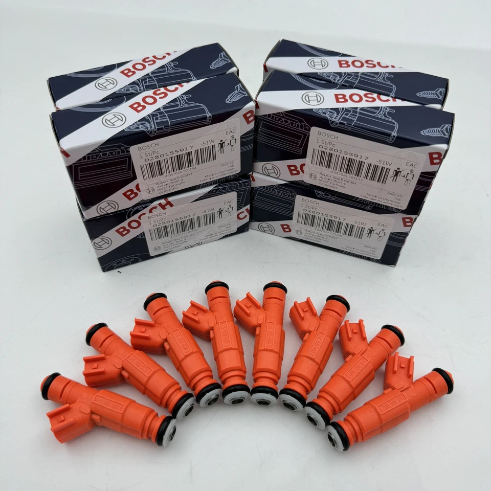 8pcs Injectors Fits For 2003 2004 Lincoln Town Car 4.6L V8 XL2E-C5A 0280155917 - Image 2 of 4