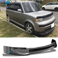 Fits 03-07 Scion xB JDM Style PU Black Front Bumper Lip Spoiler Bodykit Black