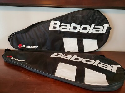 Babolat Single Racket Cover Case Tennis Racquet Bag Holder Shoulder Strap Set 2