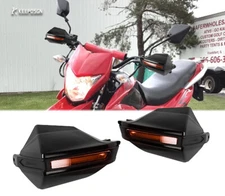 For Hawk 250 Dirt Bike 7/8" 22mm Handguards Windshield Protector ABS Black