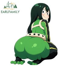 EARLFAMILY 5.1" Sexy Asui Big Ass Waifu Car Stickers Windshield Laptop Decals