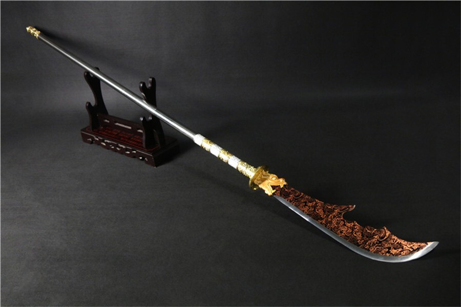 Chinese GuanGong DaDao Broadsword Big Dao Sword Sharp High Carbon