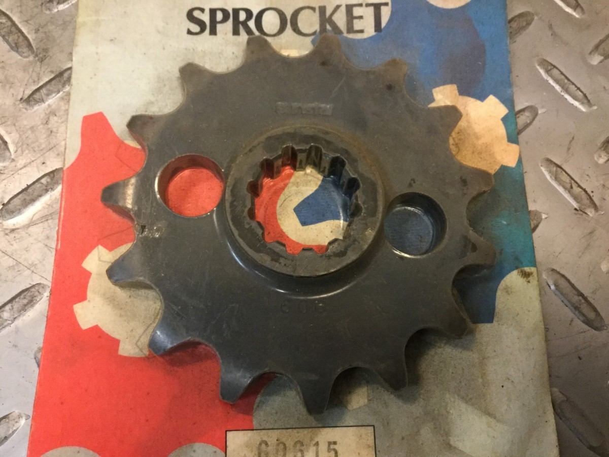 NOS Sunstar 60615 15T 15 Tooth Front Counter Sprocket Kawasaki