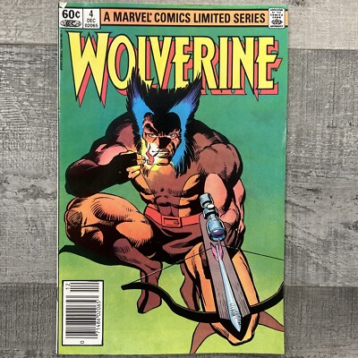Wolverine #1-4 Limited Series - 1982 - VERY NICE. See Description