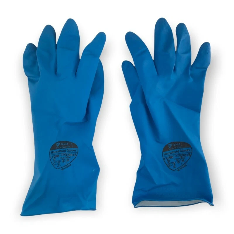 Big best sale rubber gloves