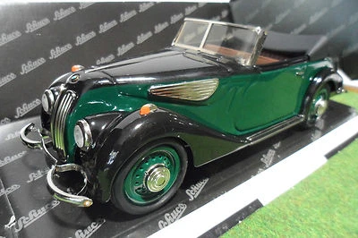 BMW 327 Cabriolet CLASSIC vert au 1/18 de SCHUCO 00012 18-8099-04 voiture à clef - Photo 1/4