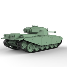 MRY-SFW SS914 1:72 Military Model Kit Britain Centurion Mk.I Medium Tank