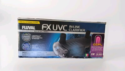 NEW! - FLUVAL FX UVC 6-WATT CLARIFIER- A199 for FX2 - FX4 - FX6 - Sealed