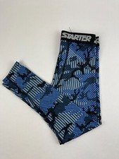 Starter Pants Boys Large Blue Camo