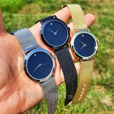 knee length dresses for ladies Legacy Steel Black Dress Watch Automatic (Miyota 8315) main image 1
