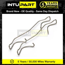 IntuPart 2x Brake Pad Retaining Spring Clips Front Fits Passat (B6) 2.0 TDI (200