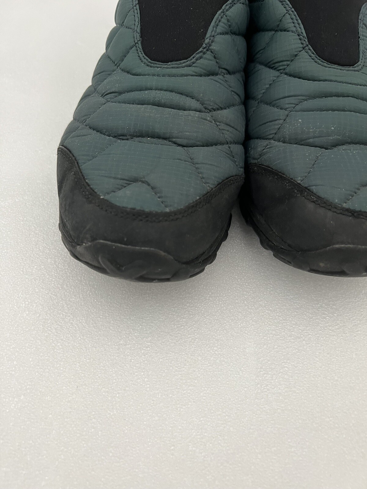 Merrell Scarpe Uomo 9 Alpine Moc Escursionismo Slip On Blu Teal Trapuntate Basse Comode