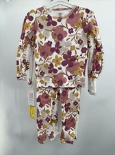Just One You by Carters-Girls 4pc Horse and Flowers Pajama Set- 2T T77