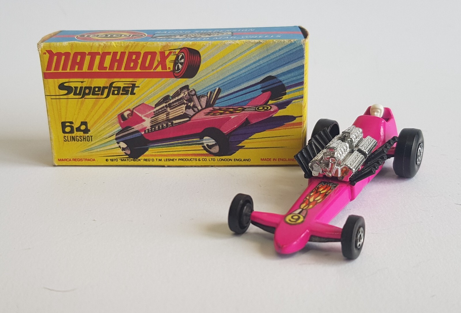 Matchbox 64c, Slingshot Dragster - Free Price Guide & Review