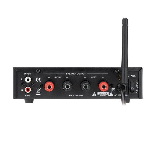 DYNAVOX CS-PA8 Digital Mini-Verstärker schwarz Bluetooth 2 x 15 W RMS - Bild 2 von 8