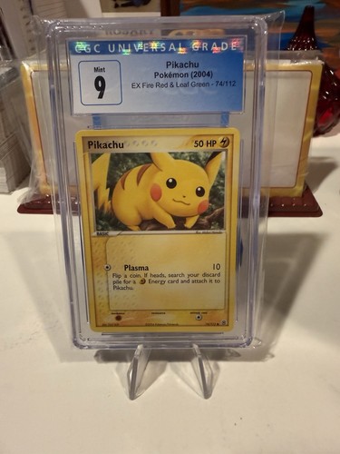 Pikachu graded CGC 9 for sale on eBay