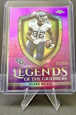 2025 TOPPS CHROME FOOTBALL LEGENDS OF THE GRIDIRON PINK /250 DELANIE WALKER