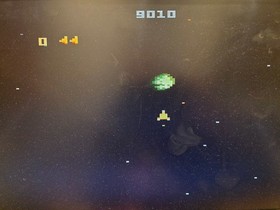 Asteroids (Atari 7800 1986) Game & Manual - Tested