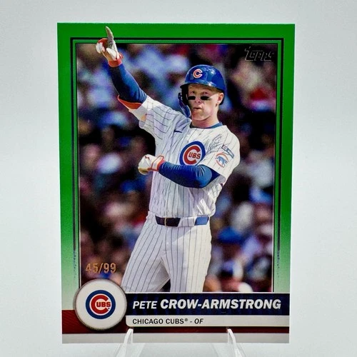 Pete Crow-Armstrong 2026 Topps Pete Crow-Armstrong #66 Green