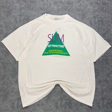 Vintage Y2K Philips Flat Panel Monitor Promo T Shirt Slim Attractive Mens XL