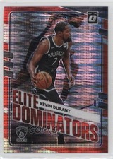 2020-21 Panini Donruss Optic Elite Dominators Red Pulsar Prizm Kevin Durant 12fi