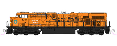 KATO 176-8960 N Scale GE ES44AC GEVO Diesel ''Every Child'' CP 8757 - DC