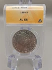 1885 Morgan Silver Dollar $1 - ANACS AU58