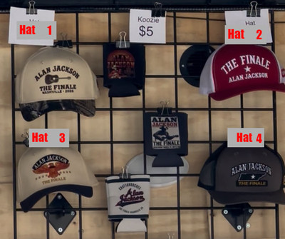 Alan Jackson Nissan Stadium Nashville June 27th 2026 Tour Merh Hat, Cap Reprint