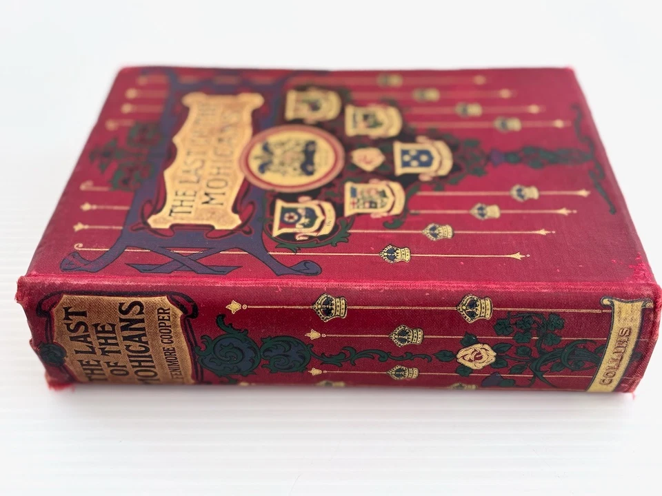 The Last Of The Mohicans by James Fenimore Cooper Vintage Historic Fiction 1890s - image 2 of 4