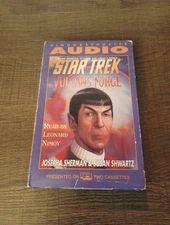 Star Trek: Vulcan's Forge. 2 Cassettes. Read By Lenard Nemoy. Audio. 