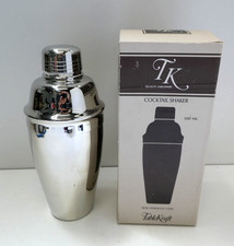 VINTAGE TABLE KRAFT STAINLESS STEEL COCKTAIL SHAKER IN BOX