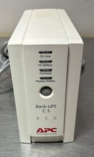 APC CS350 Back-UPS BK350 Power Supply with 6 Outlets Uninterruptible W/Battery