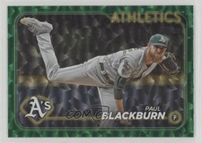 2024 Topps Series 2 Green Foil 337/499 Paul Blackburn #647 19mf