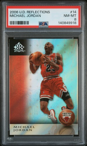 Michael Jordan #14 2006 Upper Deck Reflections card