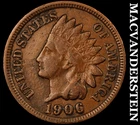 1906 Indian Head Cent- Scarce Better Date No Reserve #J2369