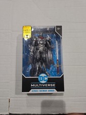 DC Multiverse Azrael Batman Armor Silver Edition Gold Label McFarlane New