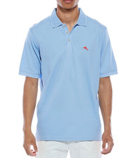100 NWT Tommy Bahama IslandZone Sky Blue XL Emfielder Supima cotton Polo Shirt