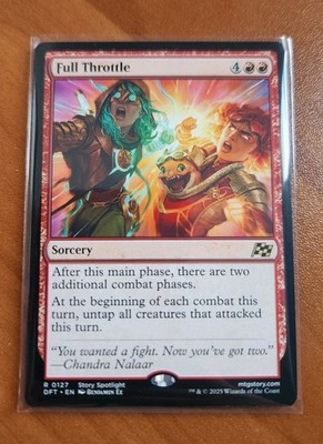 Magic MTG Full Throttle DFT 0127 Regular Rare - NM condition
