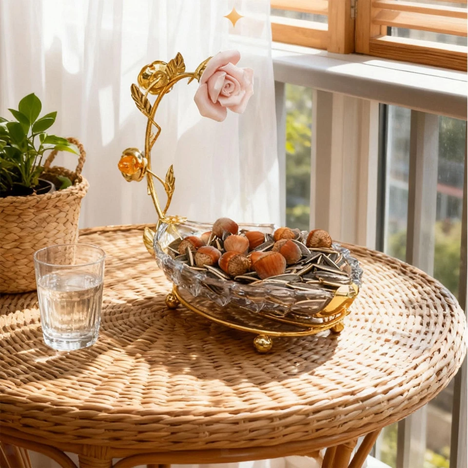 Plateau de service à feuilles, présentoir à gâteaux polyvalent pour hôtel,
