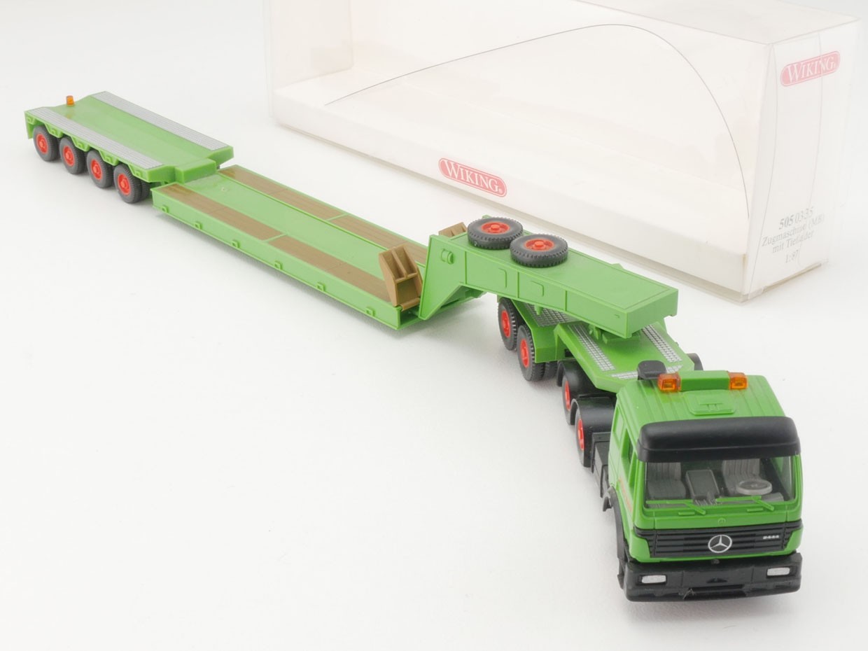 Wiking 5050335 MB Low Loader Truck Lkw WiMo Built Mint! Box BL 1707-21-12