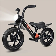 Kids Balance Bike for 2-5 Years, with Front Light, Upgraded Tires for All Terrai
