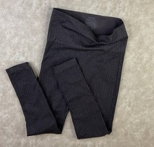 Spanx Seamless Leggings High Rise Shapewear Geometric Brown Women Sz M Casual