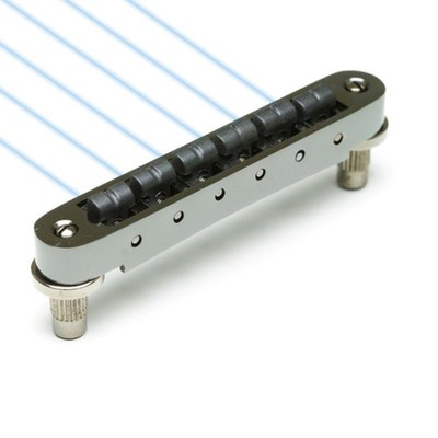 Graph Tech Ghost Resomax NV2 Bridge 4MM - Black Nickel PN-8843-BN