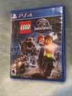 PS4 LEGO Jurassic World 2015 Case - Disc - Art Page WB Games