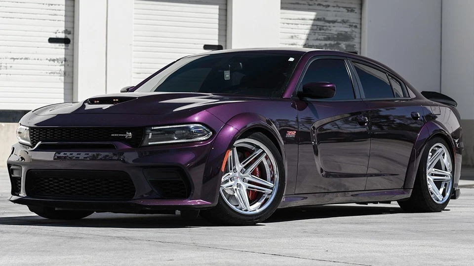 F19x8.5/R19x9.5"Staggered Ferrada Wheels CM1 Silver Machined with Chrome (S03) Foto 4 de 4