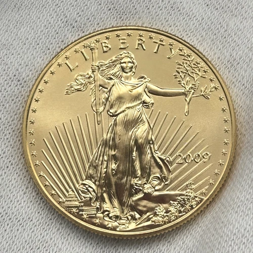 2009 $50 American Gold Eagle 1 oz Fine Gold Fifty Dollar Coin