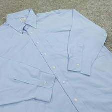 Brooks Brothers Dress Shirt Mens 18 - 34 Regent Fit Button Down Non Iron