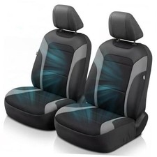 Air Cool Mesh Car Seat Cover Custom Fit Toyota Fit Toyota  Sedan  Black Gray